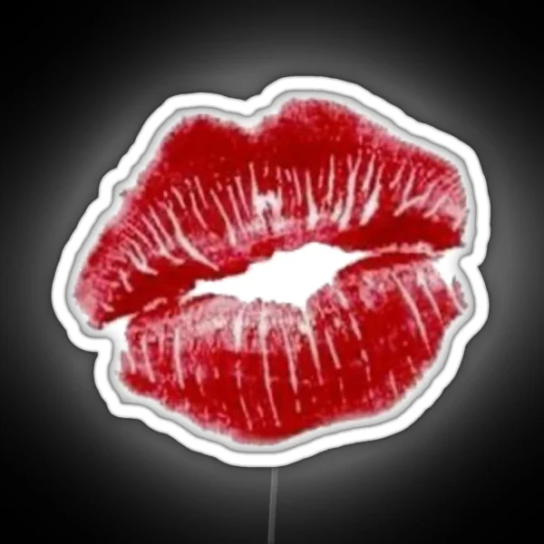 Red Lips RGB Neon Sign