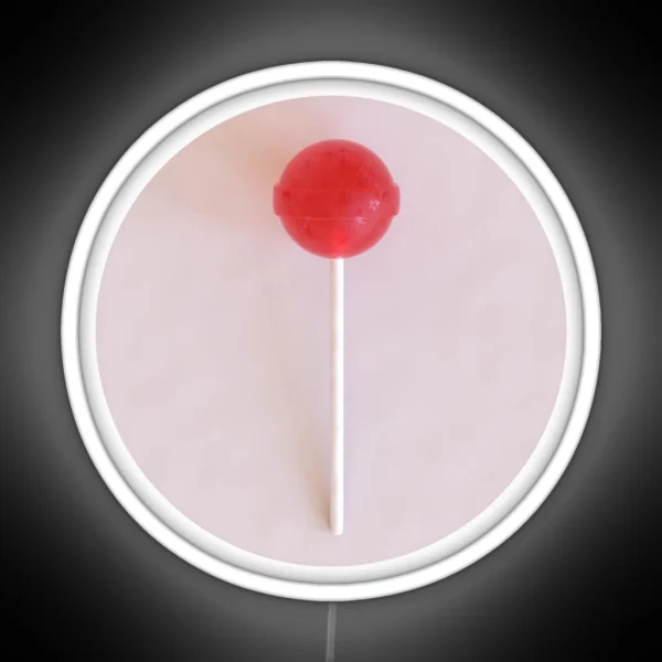 Red Lolly RGB Neon Sign