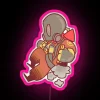 Eye-catching Red Pyro Team Fortress 2 Inspired Neon Sign Accent