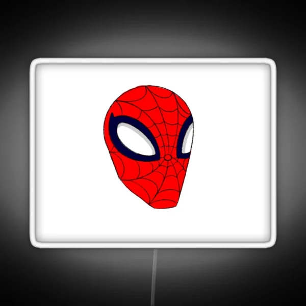 Red Spider Hero RGB Neon Sign