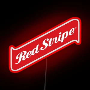 Red Stripe RGB Neon Sign