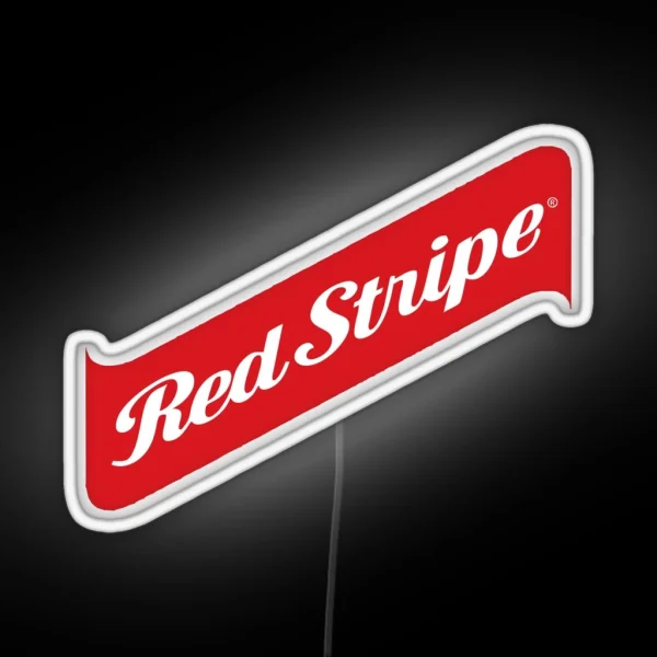 Red Stripe RGB Neon Sign