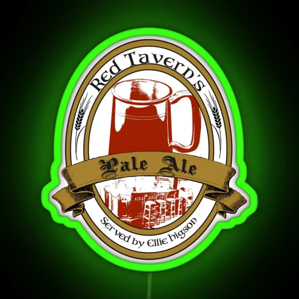 Red Tavern S Pale Ale RGB Neon Sign