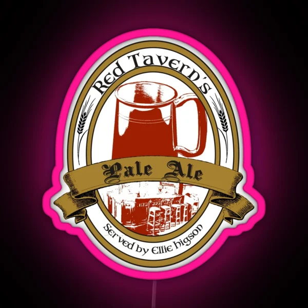 Red Tavern S Pale Ale RGB Neon Sign