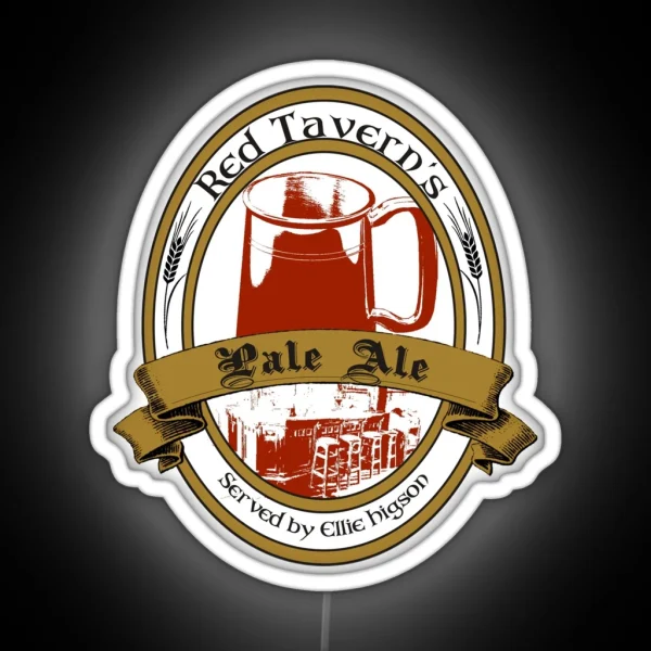 Red Tavern S Pale Ale RGB Neon Sign