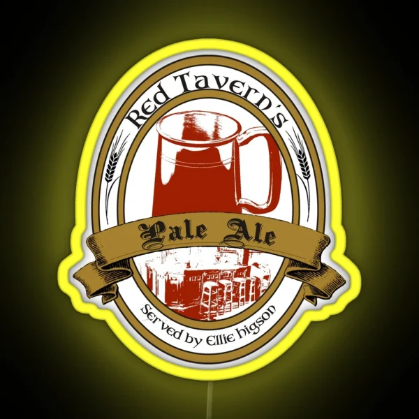 Red Tavern S Pale Ale RGB Neon Sign