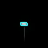 Neon TPWK fan decor inspired by Harry Styles' vibrant style