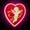RGB Neon Valentine's Day Heart Shaped Sign for Modern Decorations