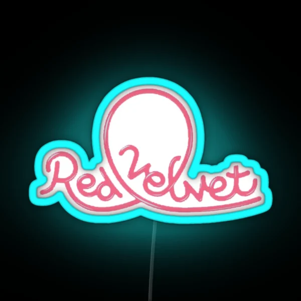 Red Velvet Festival RGB Neon Sign
