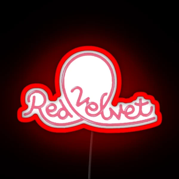 Red Velvet Festival RGB Neon Sign