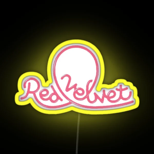 Red Velvet Festival RGB Neon Sign