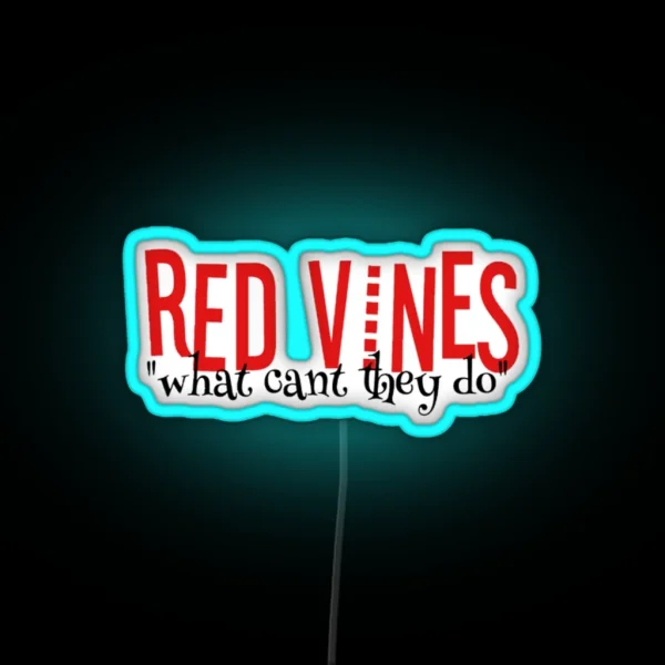 Red Vines AVPS RGB Neon Sign