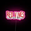 Customizable color changing red vines avps rgb neon art display