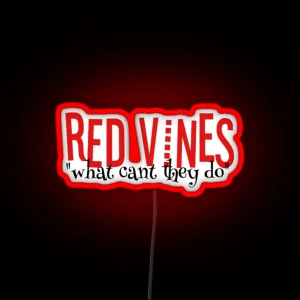 Red Vines AVPS RGB Neon Sign