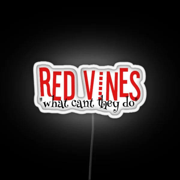 Red Vines AVPS RGB Neon Sign