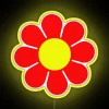 Colorful Rainbow Hippy Floral LED Neon Sign Decoration Art Display