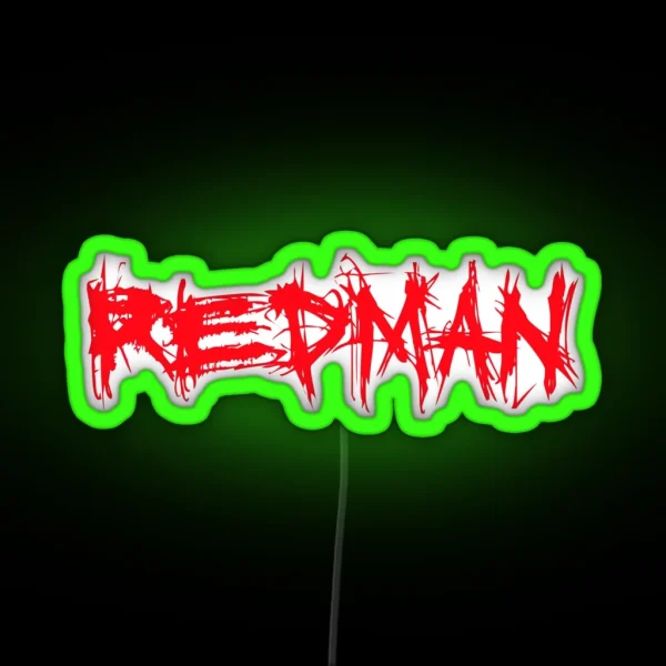 Redman RGB Neon Sign