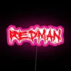 Customizable RGB LED neon sign with vibrant color display options