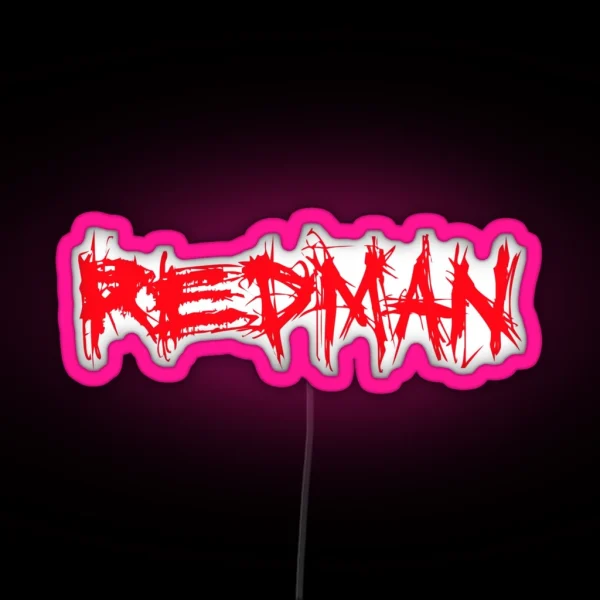 Redman RGB Neon Sign