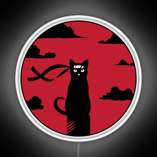 Redmoon Ninja Cat Slaughter RGB Neon Sign