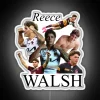 Reece Walsh NRL Star Collage in Bright Neon RGB Lighting