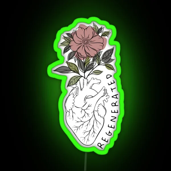 Regenerated RGB Neon Sign