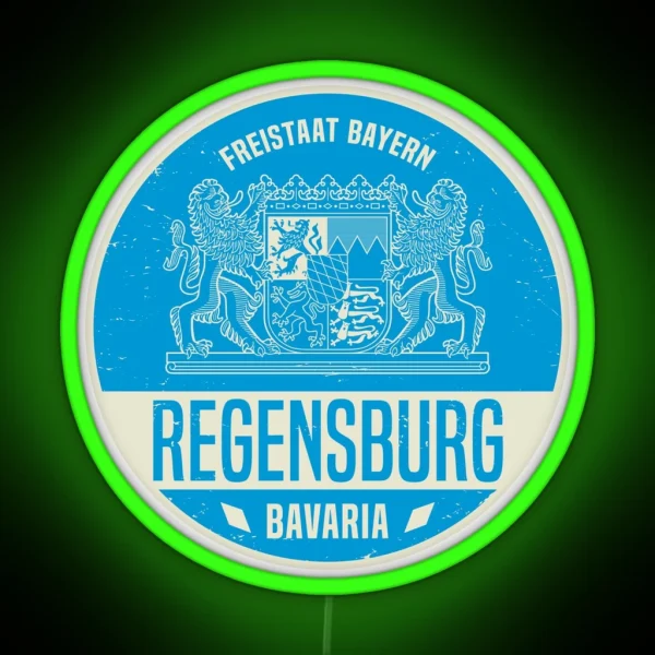 Regensburg Bavaria Germany RGB Neon Sign
