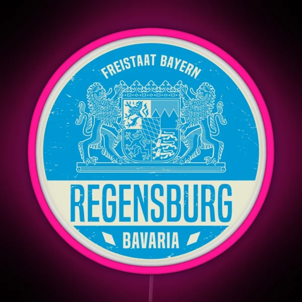Regensburg Bavaria Germany RGB Neon Sign