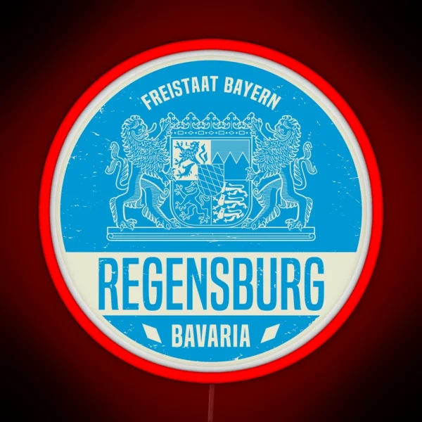 Regensburg Bavaria Germany RGB Neon Sign
