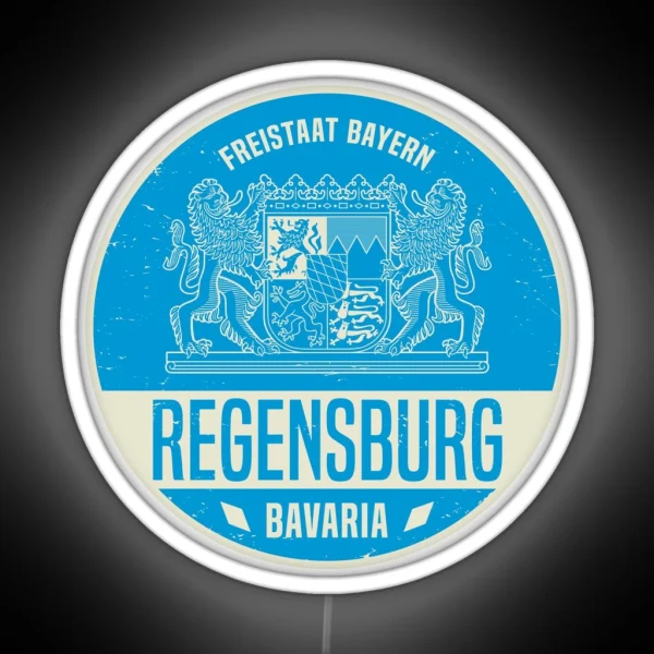 Regensburg Bavaria Germany RGB Neon Sign