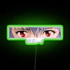 Neon Rei Ayanami Anime Inspired Eye Design Wall Decor Lighting Sign
