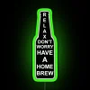 Relaxation in a Box: Customizable Homebrew RGB Neon Sign Installation Kit