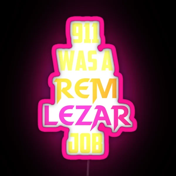 Rem Lezar RGB Neon Sign