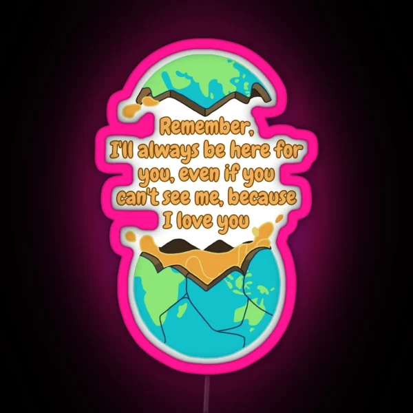 Remember RGB Neon Sign