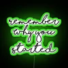 Motivational RGB Neon Sign Reminds You of Your Life Purpose