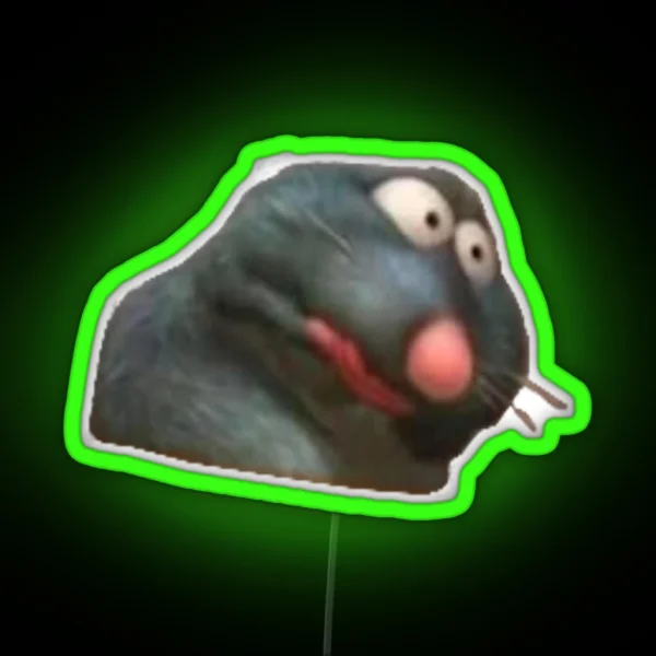 Remy From Ratatouille RGB Neon Sign