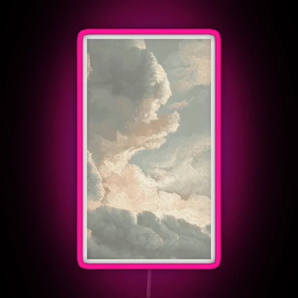 Renaissance Painted Clouds RGB Neon Sign