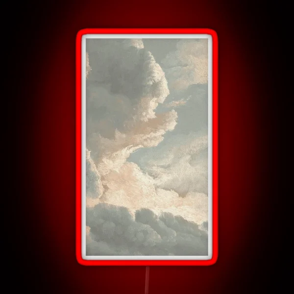 Renaissance Painted Clouds RGB Neon Sign