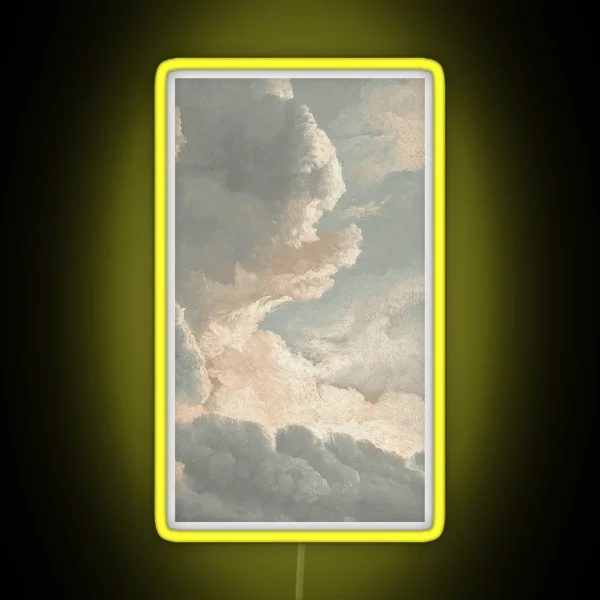 Renaissance Painted Clouds RGB Neon Sign