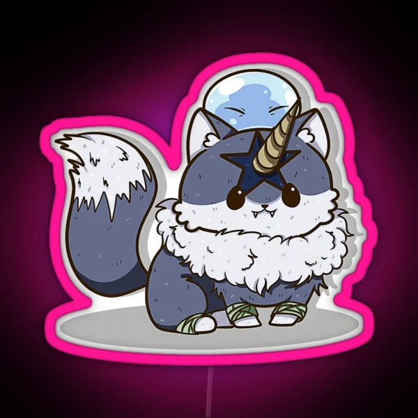 Rengar And Rimuru Led RGB Neon Sign