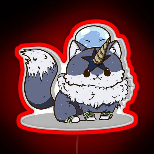 Rengar And Rimuru Led RGB Neon Sign