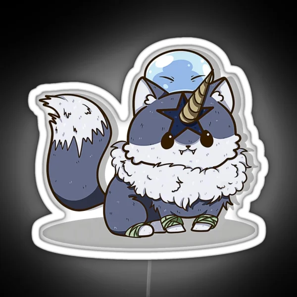 Rengar And Rimuru Led RGB Neon Sign