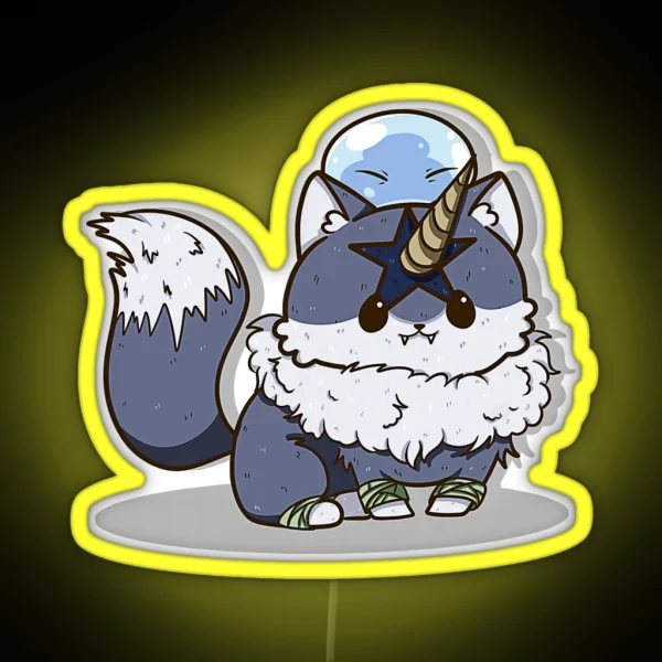Rengar And Rimuru Led RGB Neon Sign