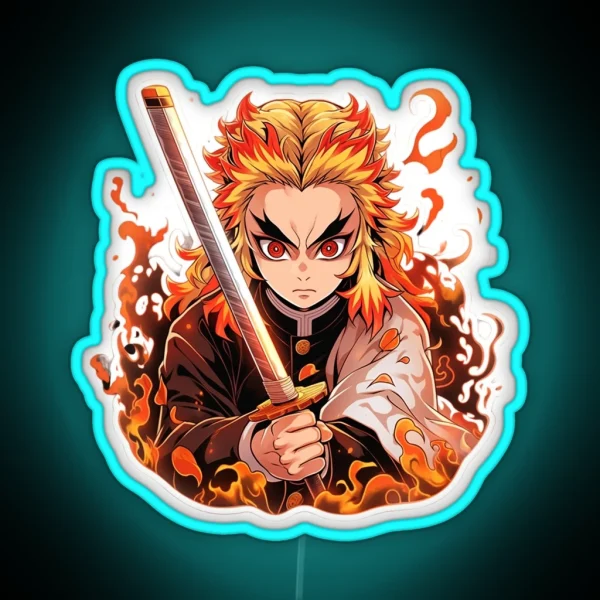 Rengoku RGB Neon Sign