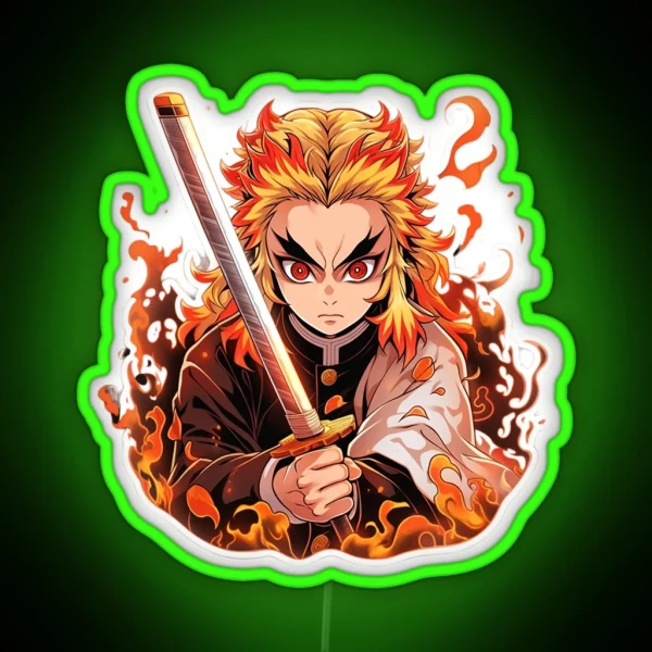 Rengoku RGB Neon Sign