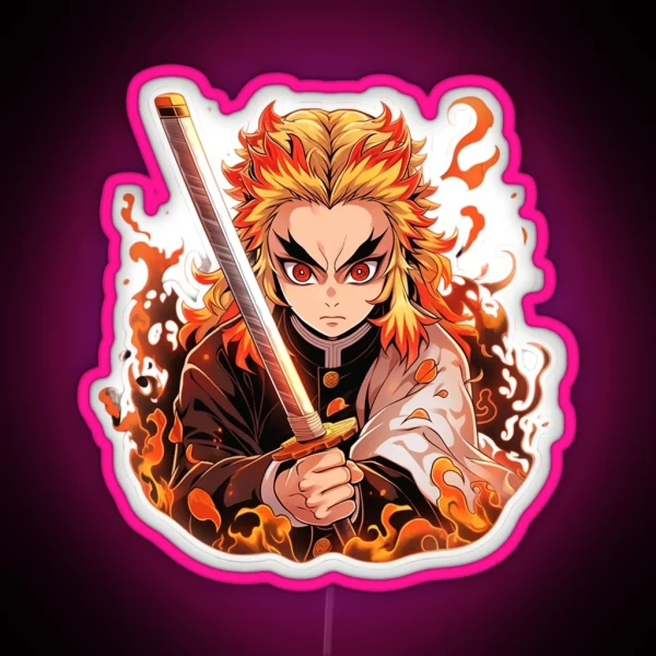 Rengoku RGB Neon Sign