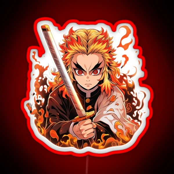 Rengoku RGB Neon Sign