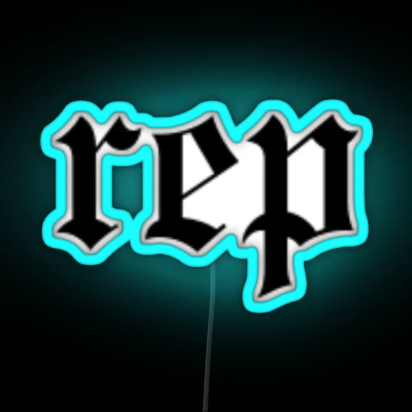 Rep Logo RGB Neon Sign
