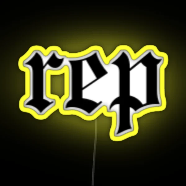 Rep Logo RGB Neon Sign