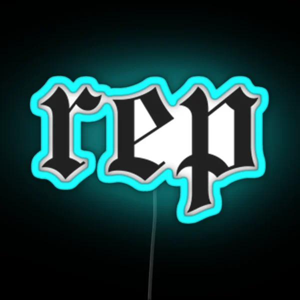Rep RGB Neon Sign